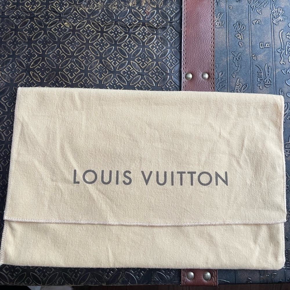 Louis Vuitton Beige Storage Pouch